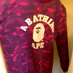 Bathing ape sweatshirt